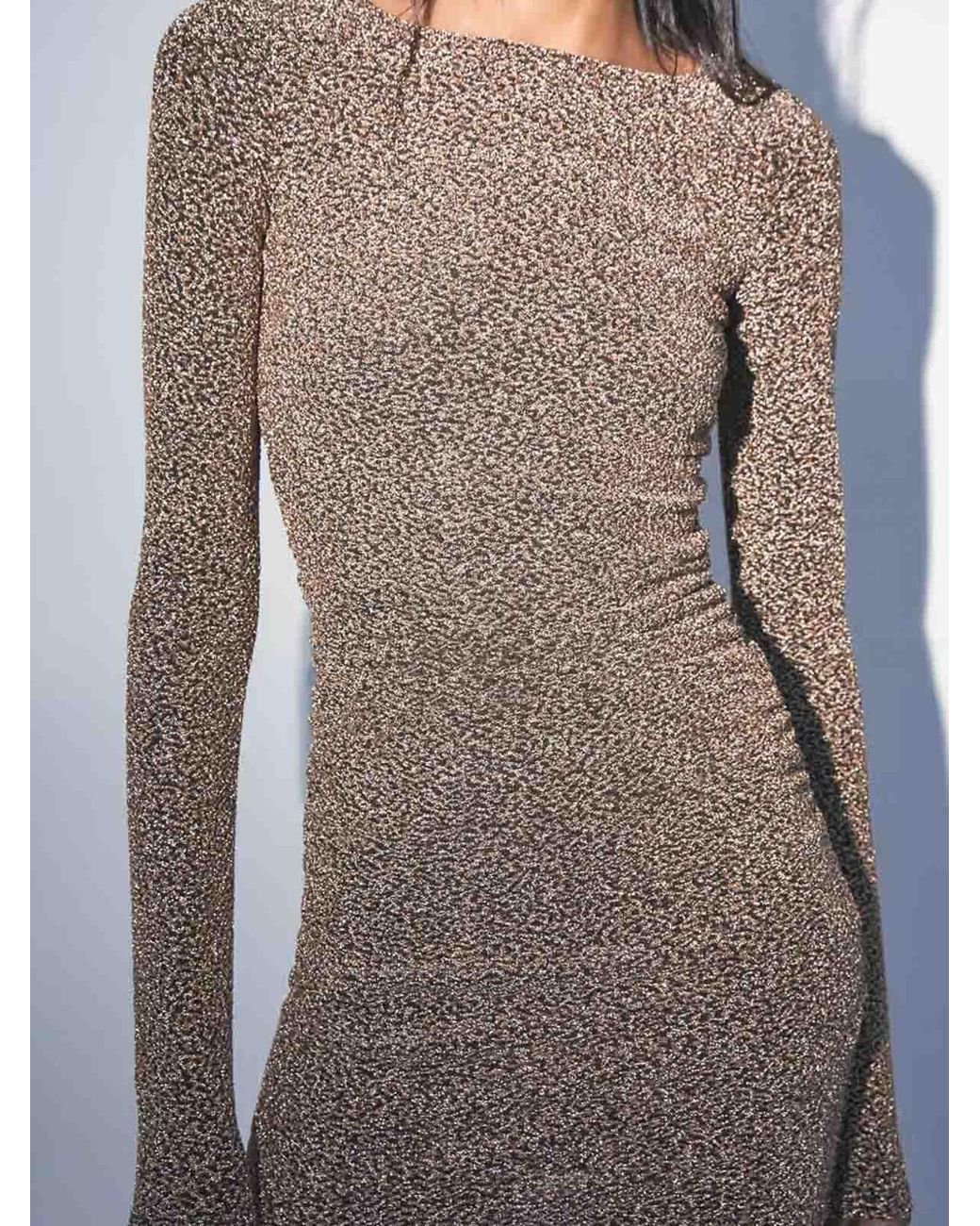 Patrizia Pepe Brown Dress