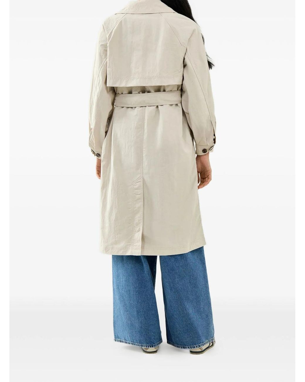 Barbour Natural Layla Trench Coat