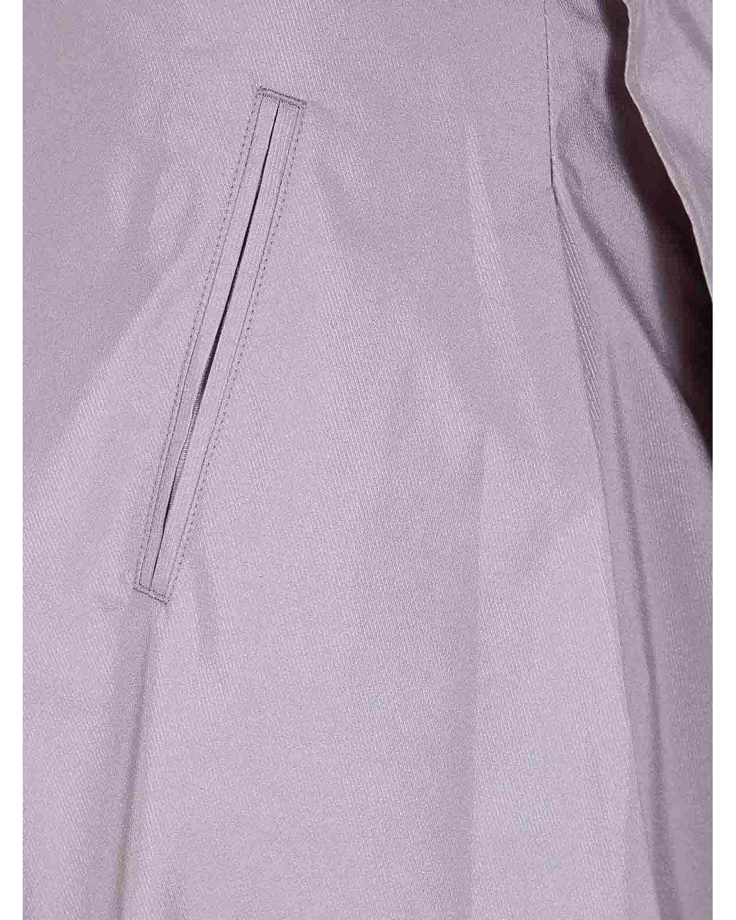 Issey Miyake Purple Akimbo Volume Trousers