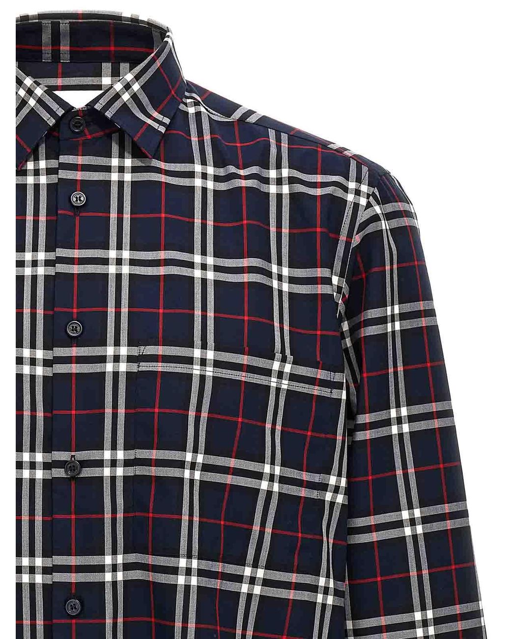 Burberry Blue Shirts for men