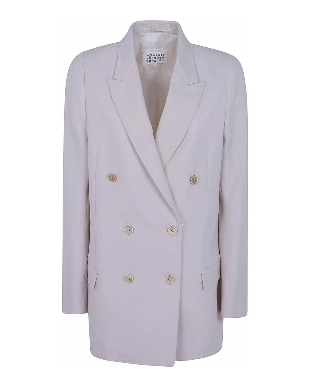 Maison Margiela Purple Double Breasted Blazer