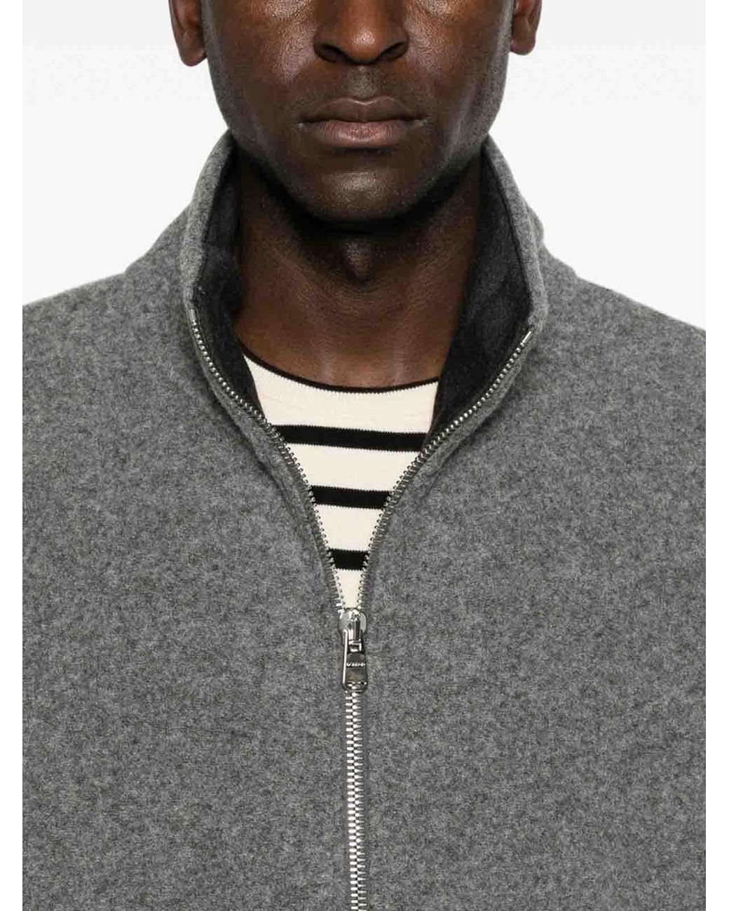 Dondup Gray Outerwear for men