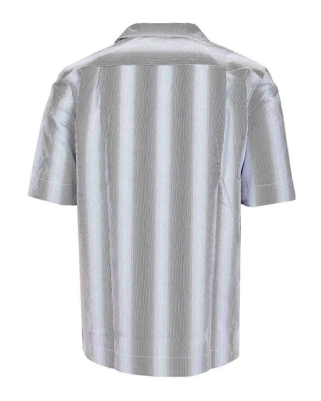 Dries Van Noten Gray Carltone Shirt for men
