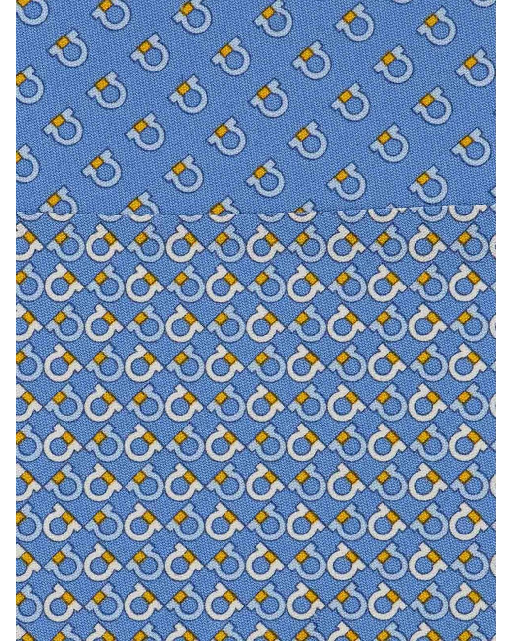 Cravatta di Ferragamo in Blue da Uomo