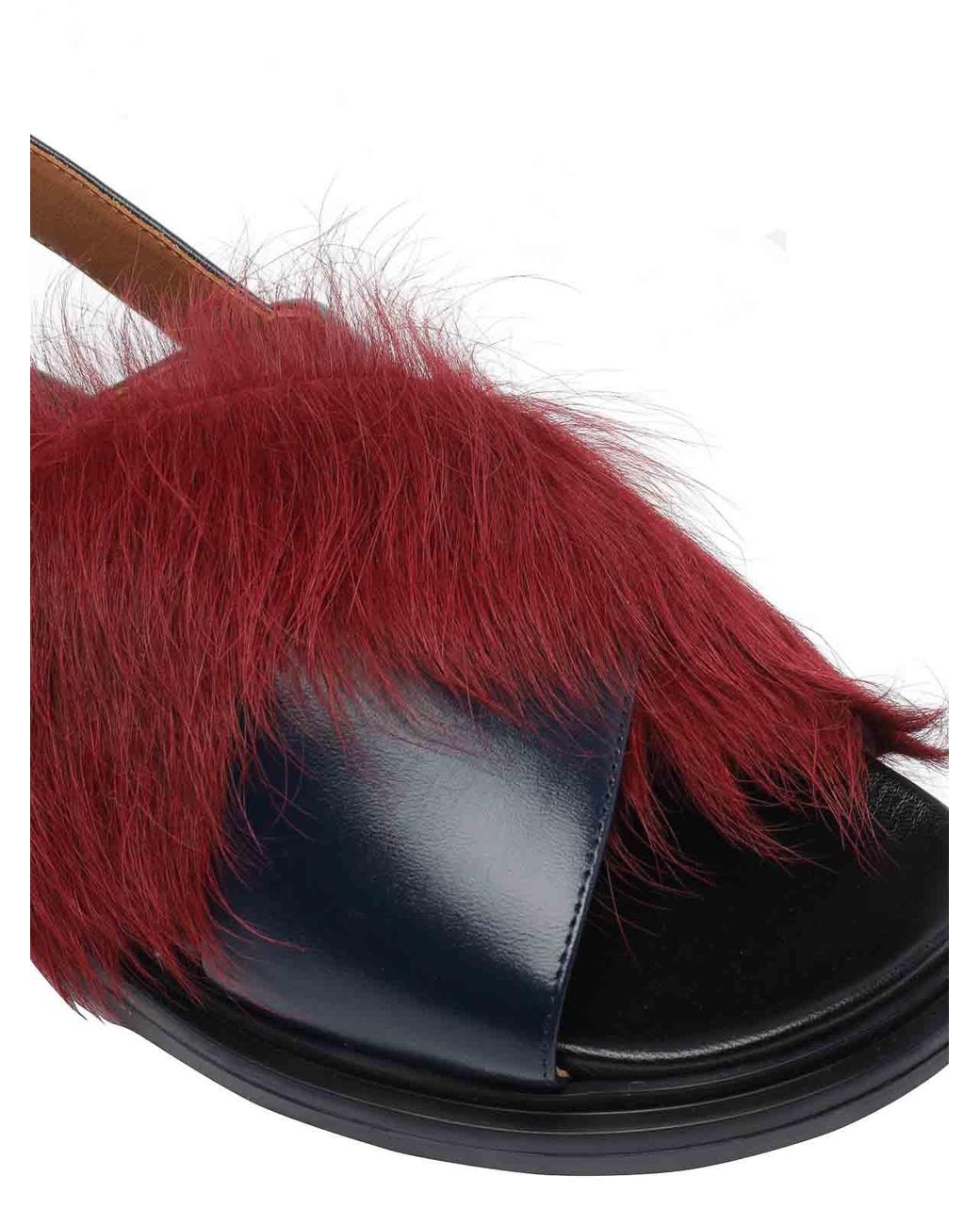 Marni Red Sandalen