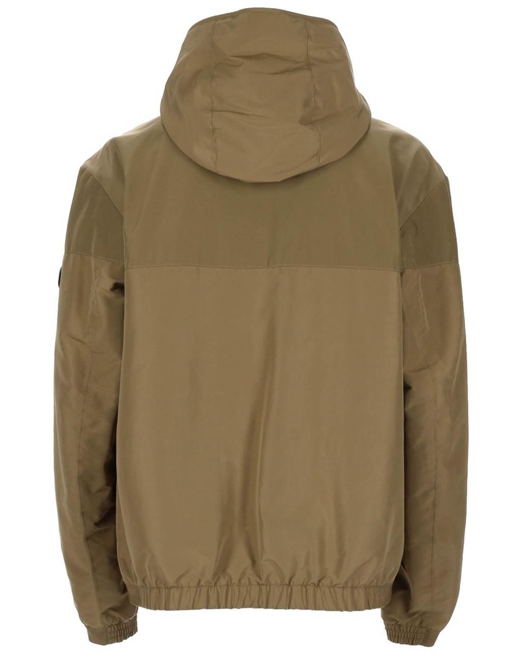 Boss Green Jacket With Hood And Zip for men