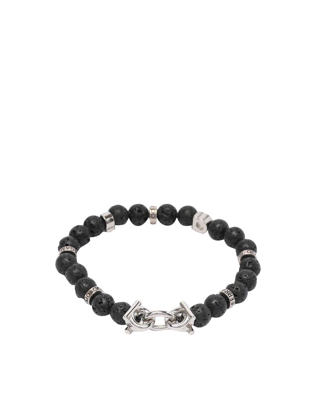 Bracelets Ferragamo pour homme en coloris Black