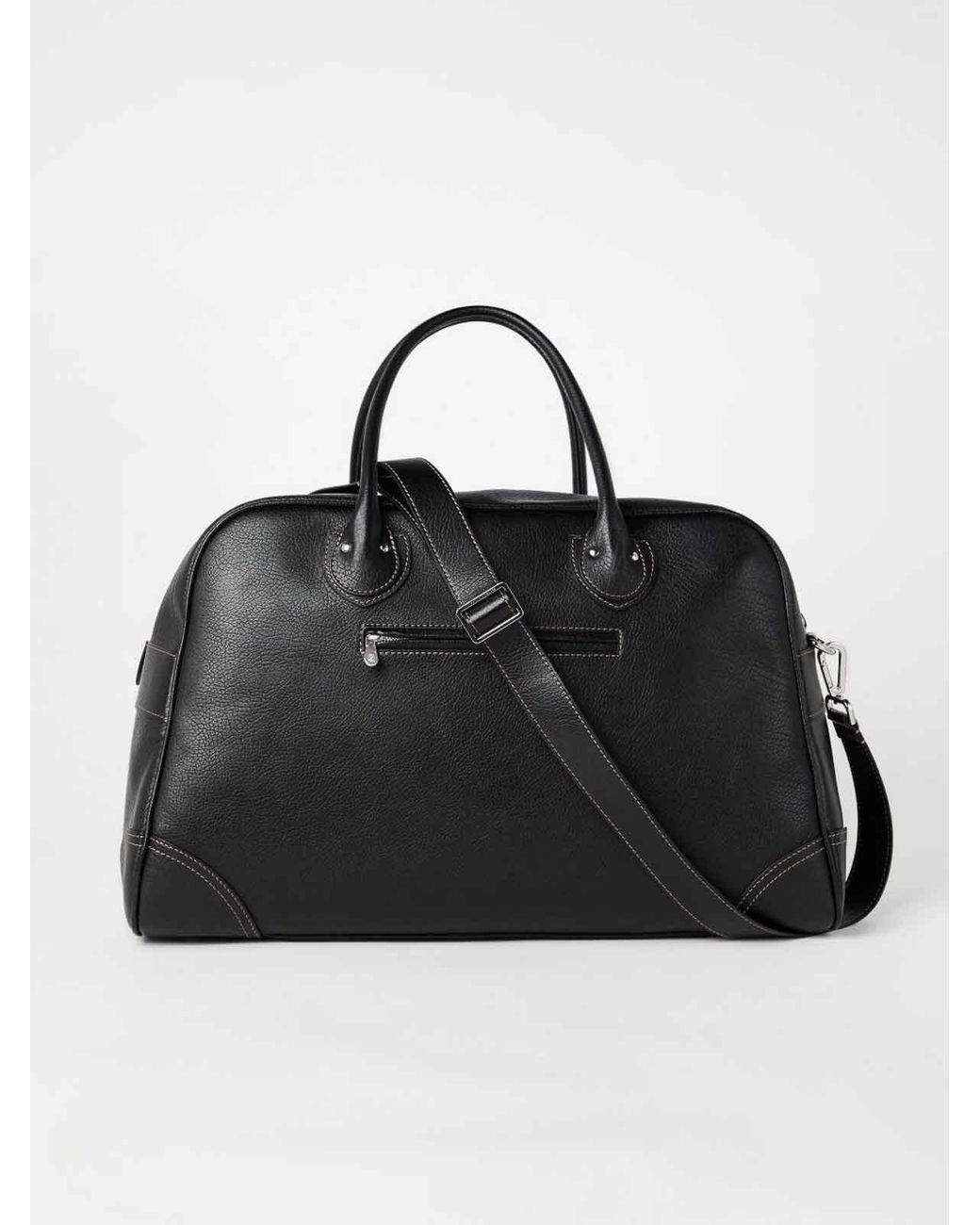 Brunello Cucinelli Black Weekender Bag for men