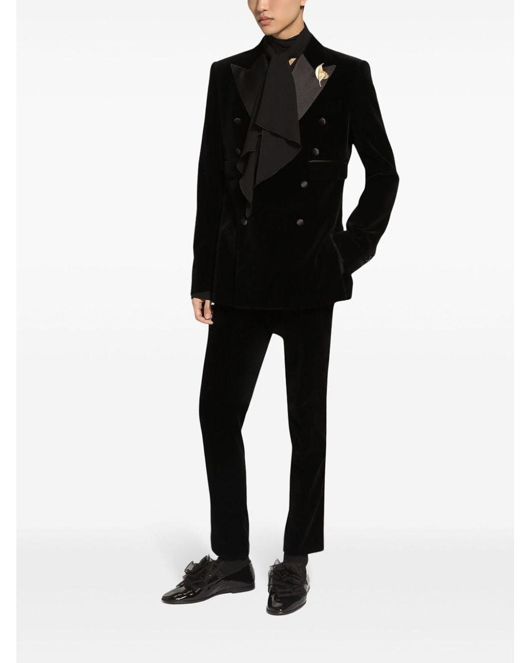 Dolce & Gabbana Black Pants for men