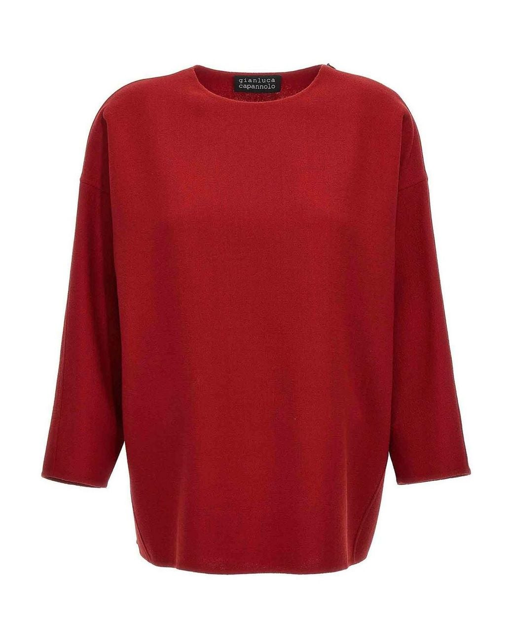 Gianluca Capannolo Red Bettina Top
