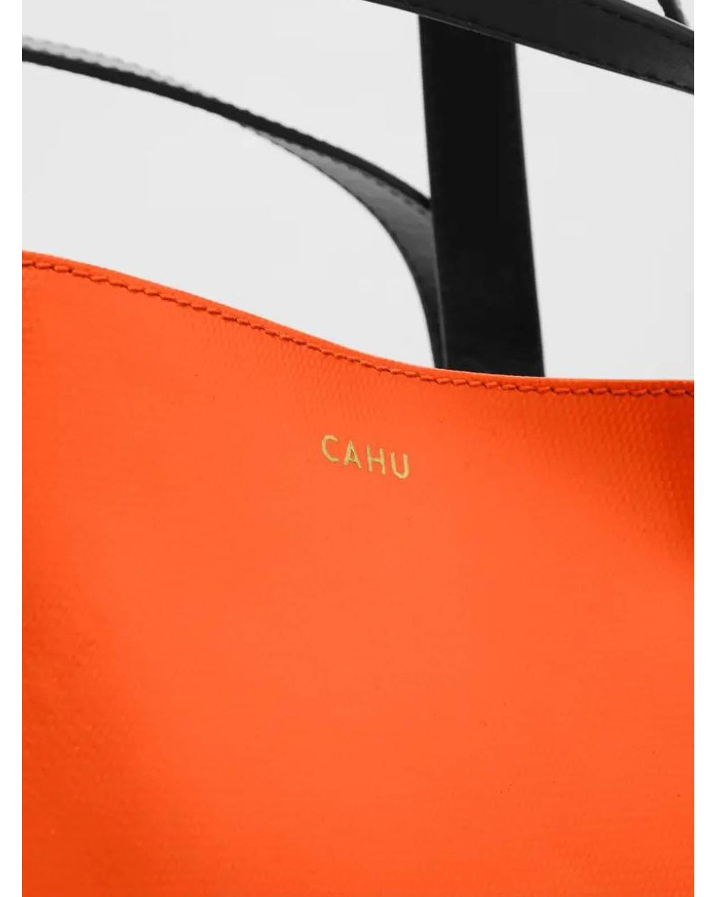 CAHU Orange Tote Bag