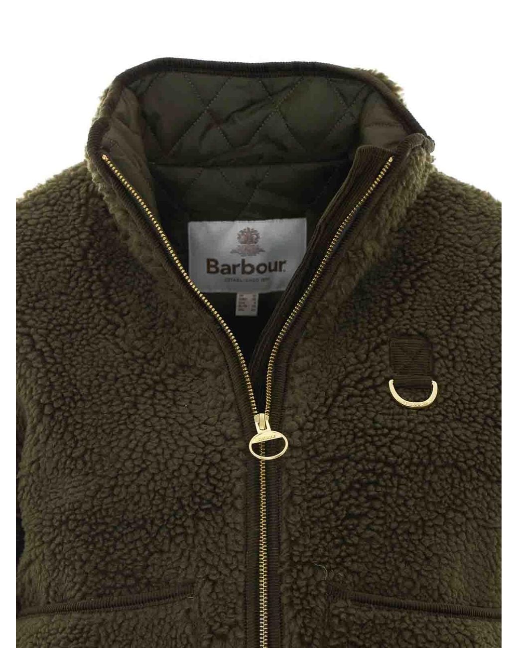 Pull Col Roulé Barbour en coloris Green