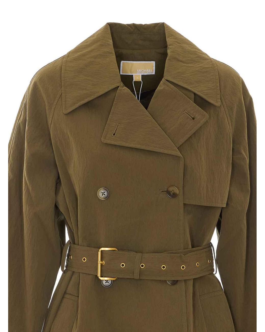 MICHAEL Michael Kors Natural Trench