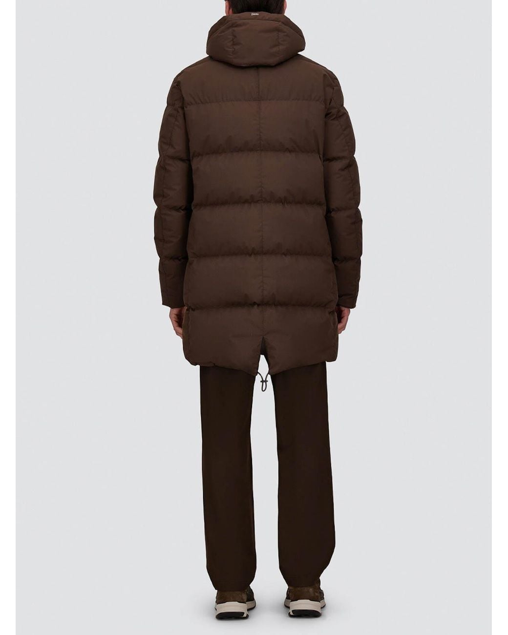 Herno Brown 2-Layer Windstopper Jacket for men
