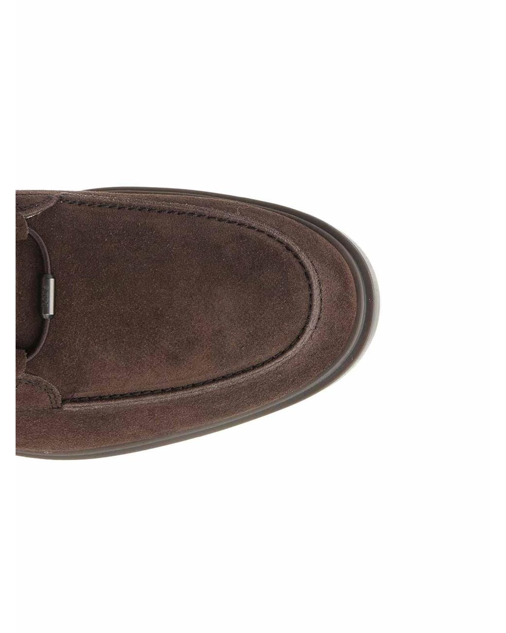Tod's Brown Suede Ankle Boot for men