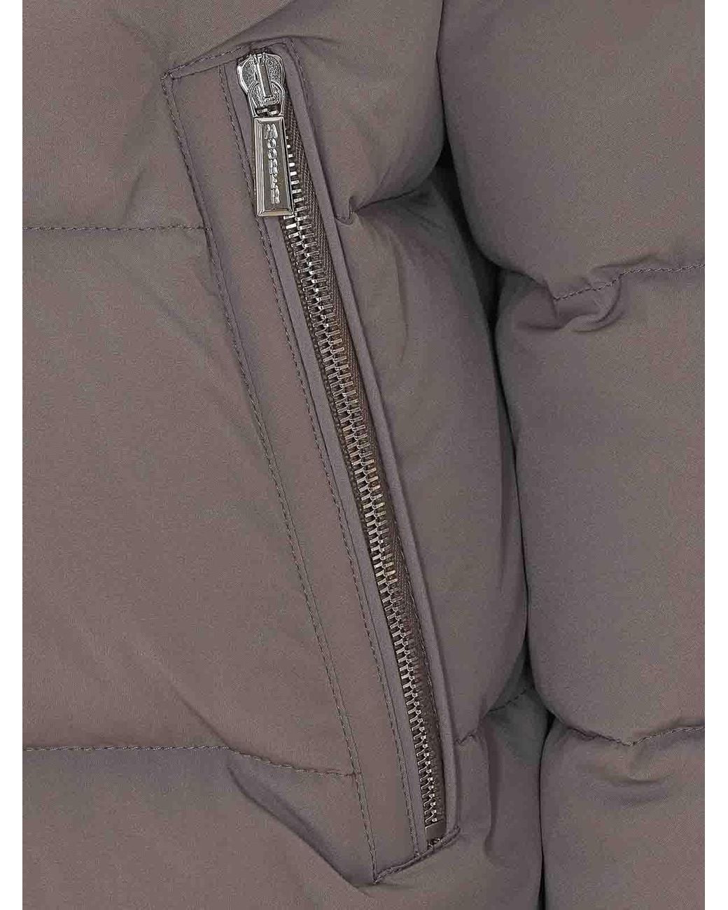 Moorer Gray Alarick Down Jacket for men