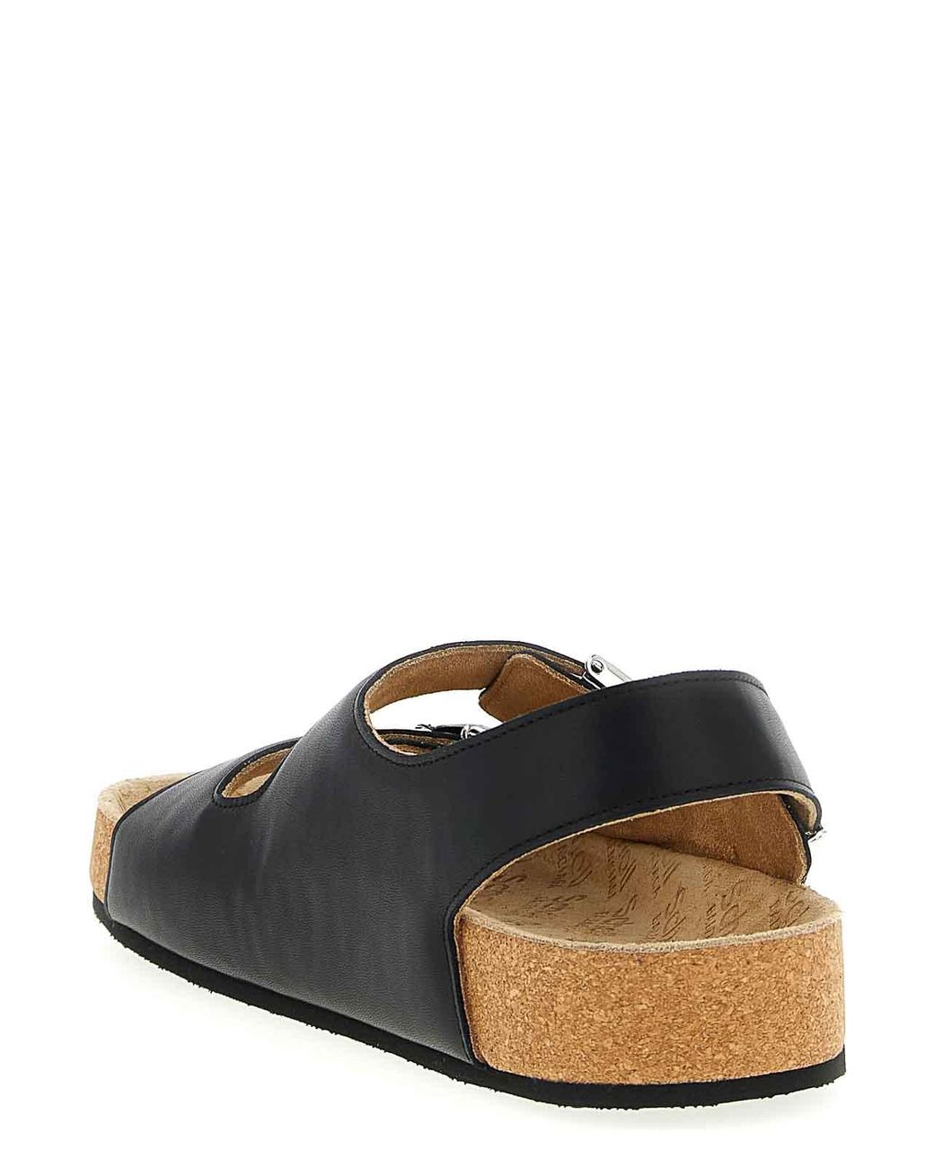 Balenciaga Black X Scholl Sandals for men