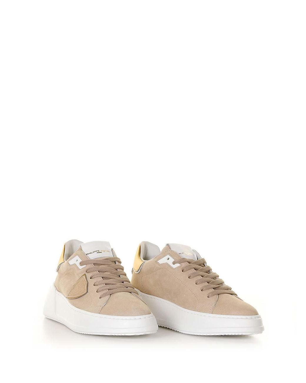 Philippe Model Natural Sneaker Tres Temple Low Donna