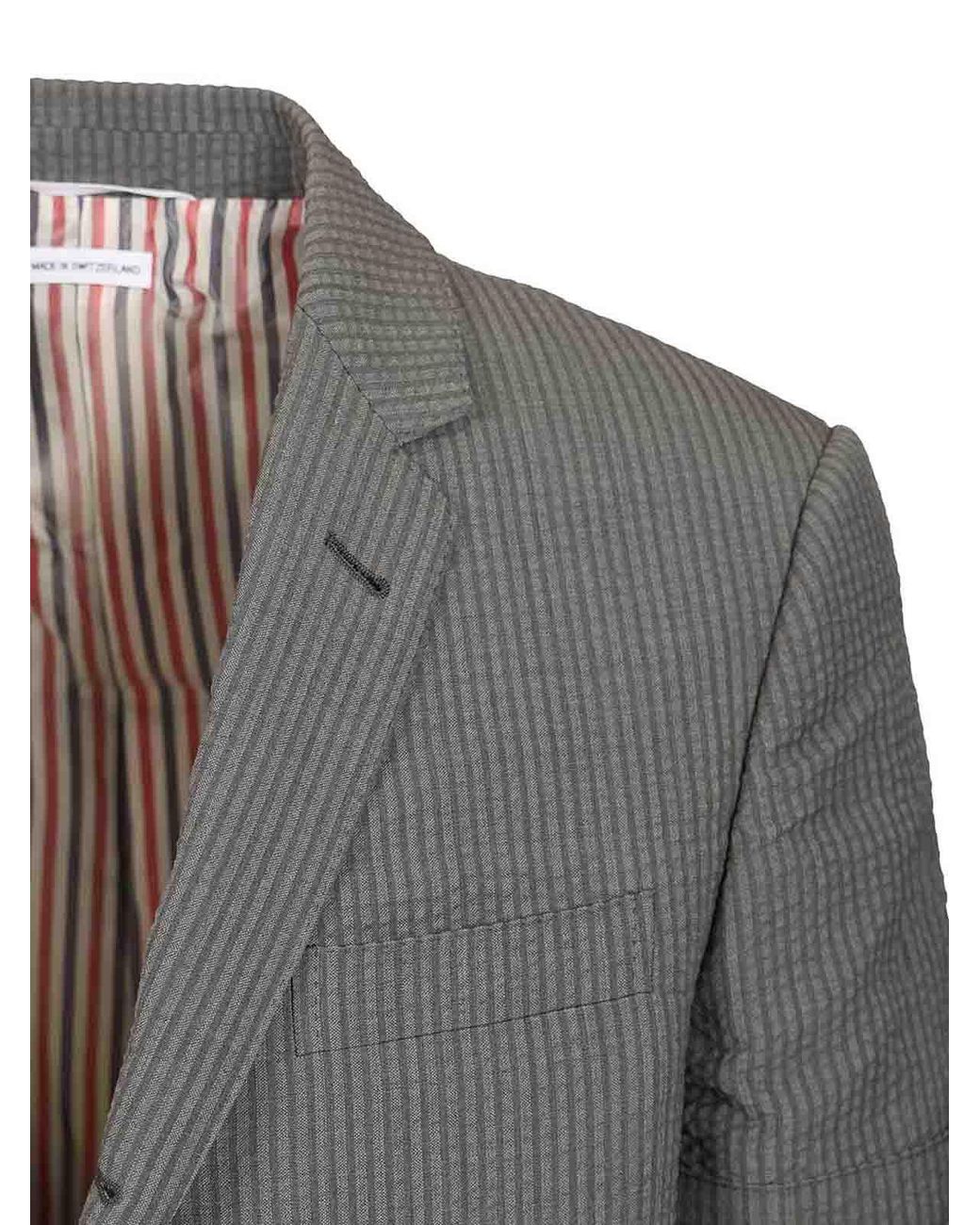 Thom Browne Gray Blazer for men