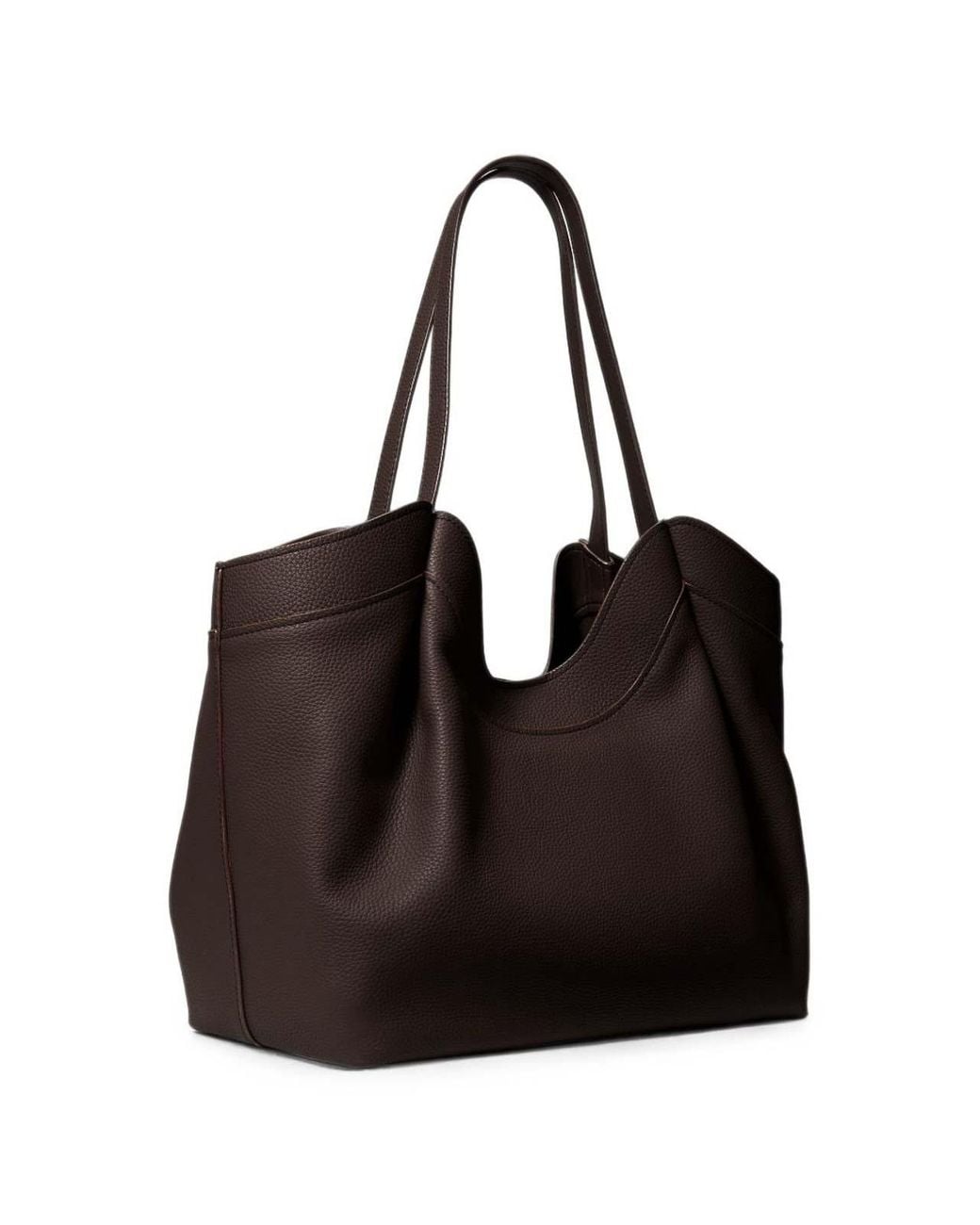 Michael Kors Brown Leather Shoulder Bag