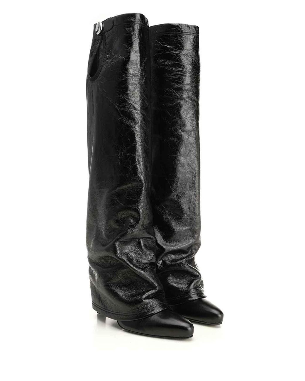 The Attico Black Leon Boot