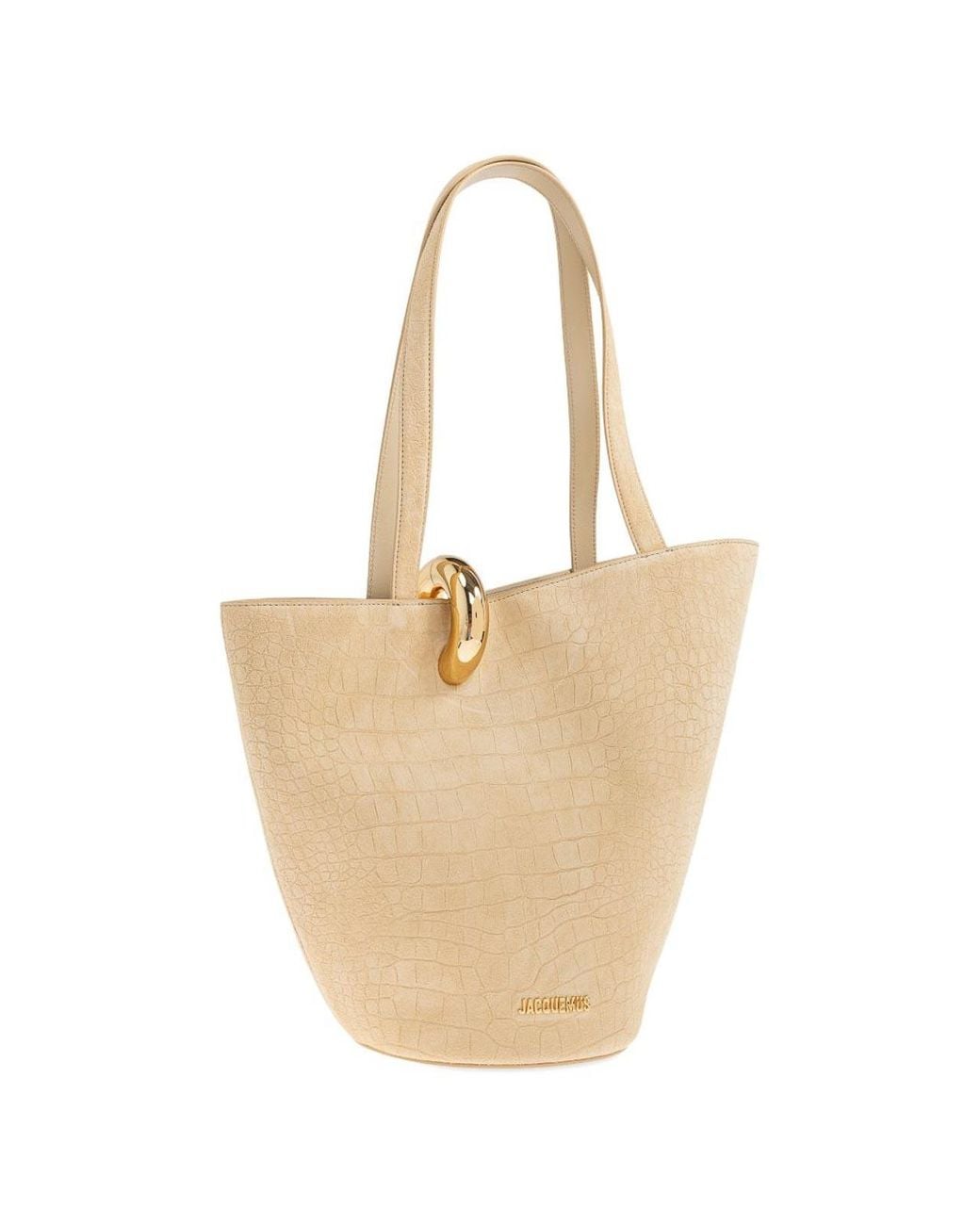 Borsa A Secchiello di Jacquemus in White