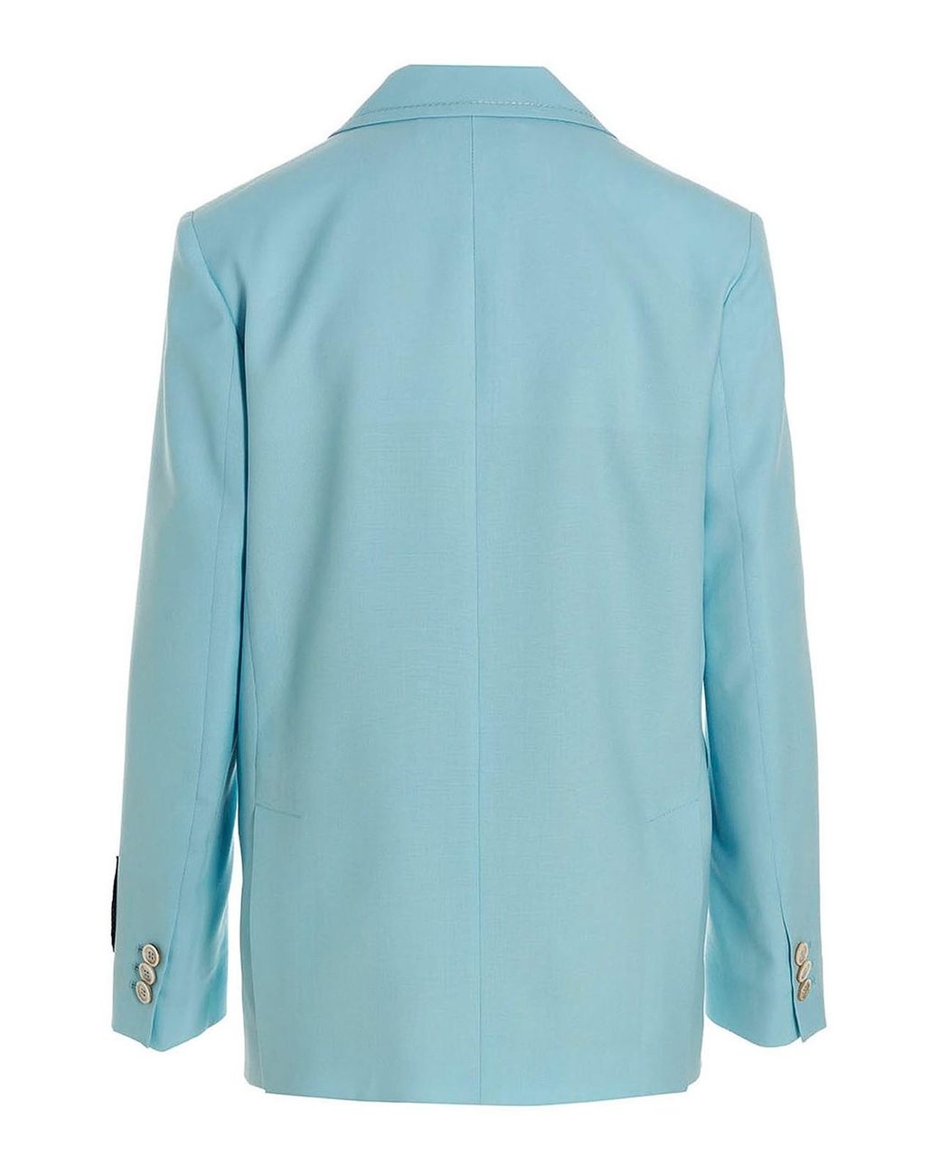 Marni Blue Single-Breasted Blazer Jacket