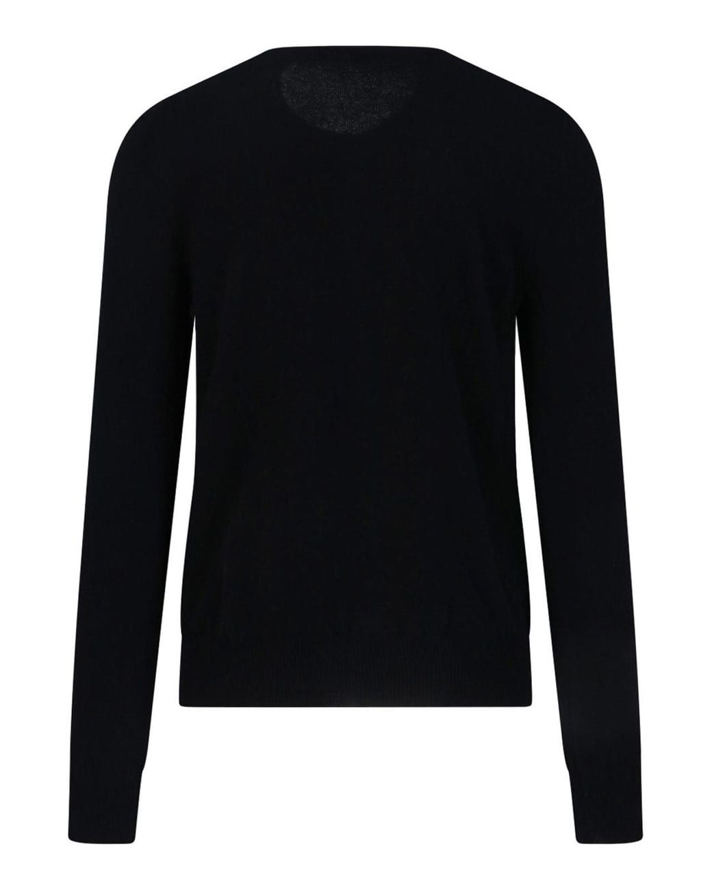 COMME DES GARÇONS PLAY Black Cardigan Logo for men