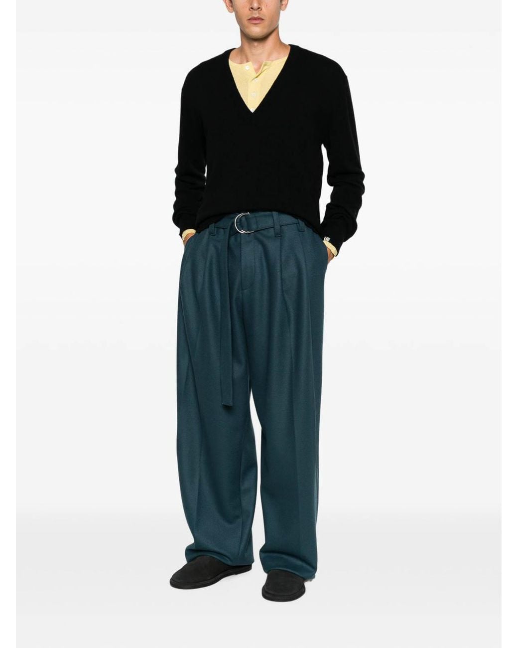 Extreme Cashmere Black Cashmere Crewneck Sweater