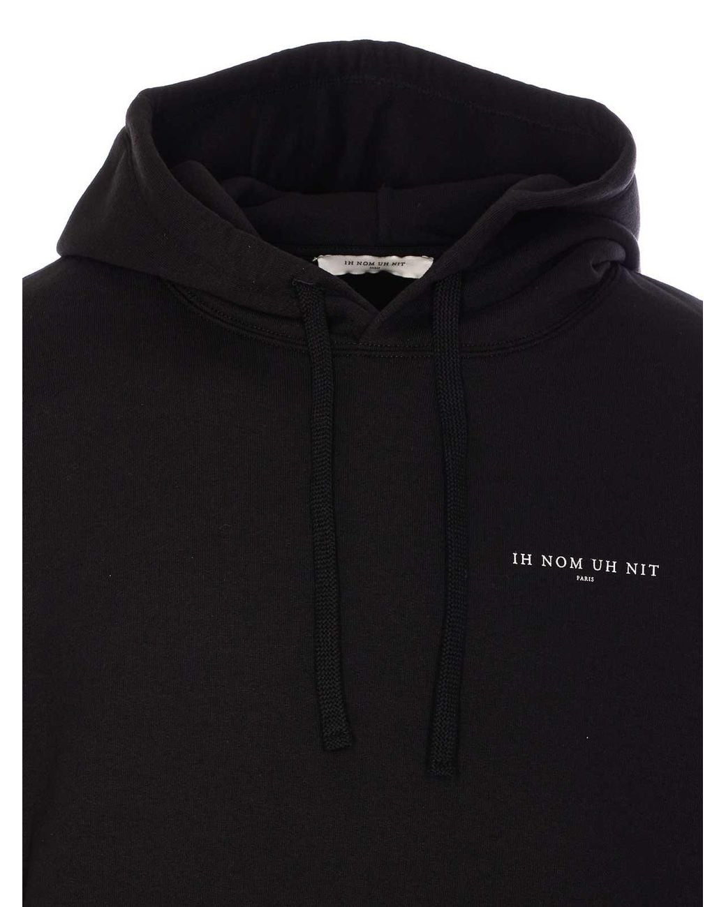 Ih Nom Uh Nit Black W Mask Authentic Hoodie for men