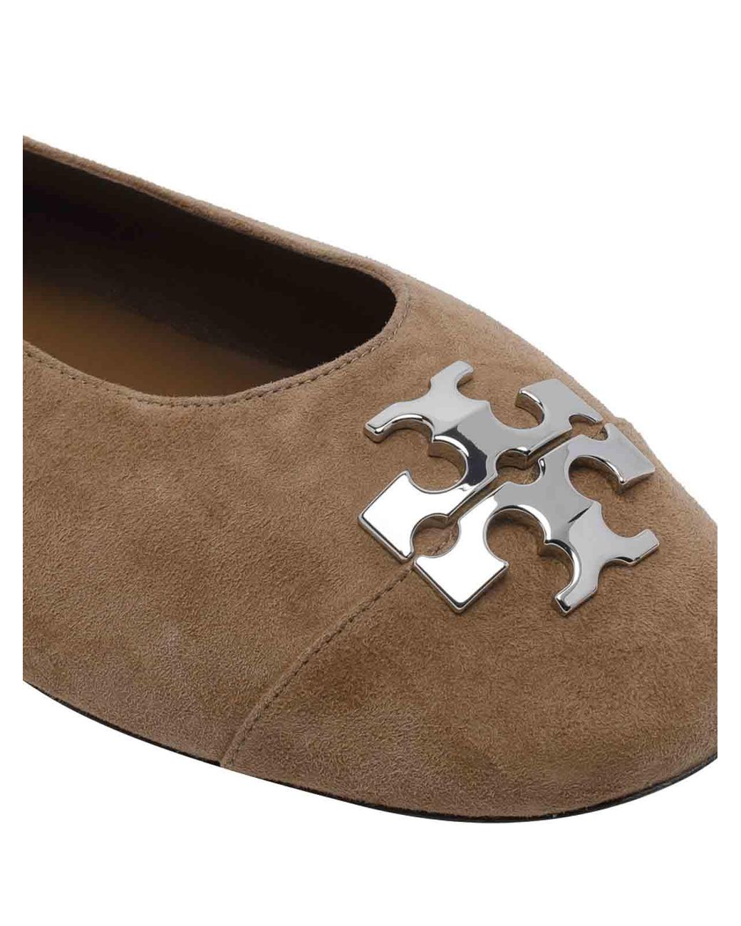 Tory Burch Brown Charlie Ballets