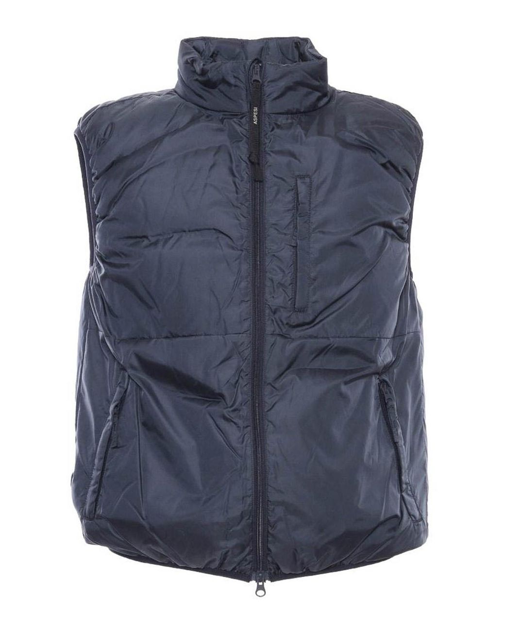 Aspesi Blue Jil Nylon Vest for men