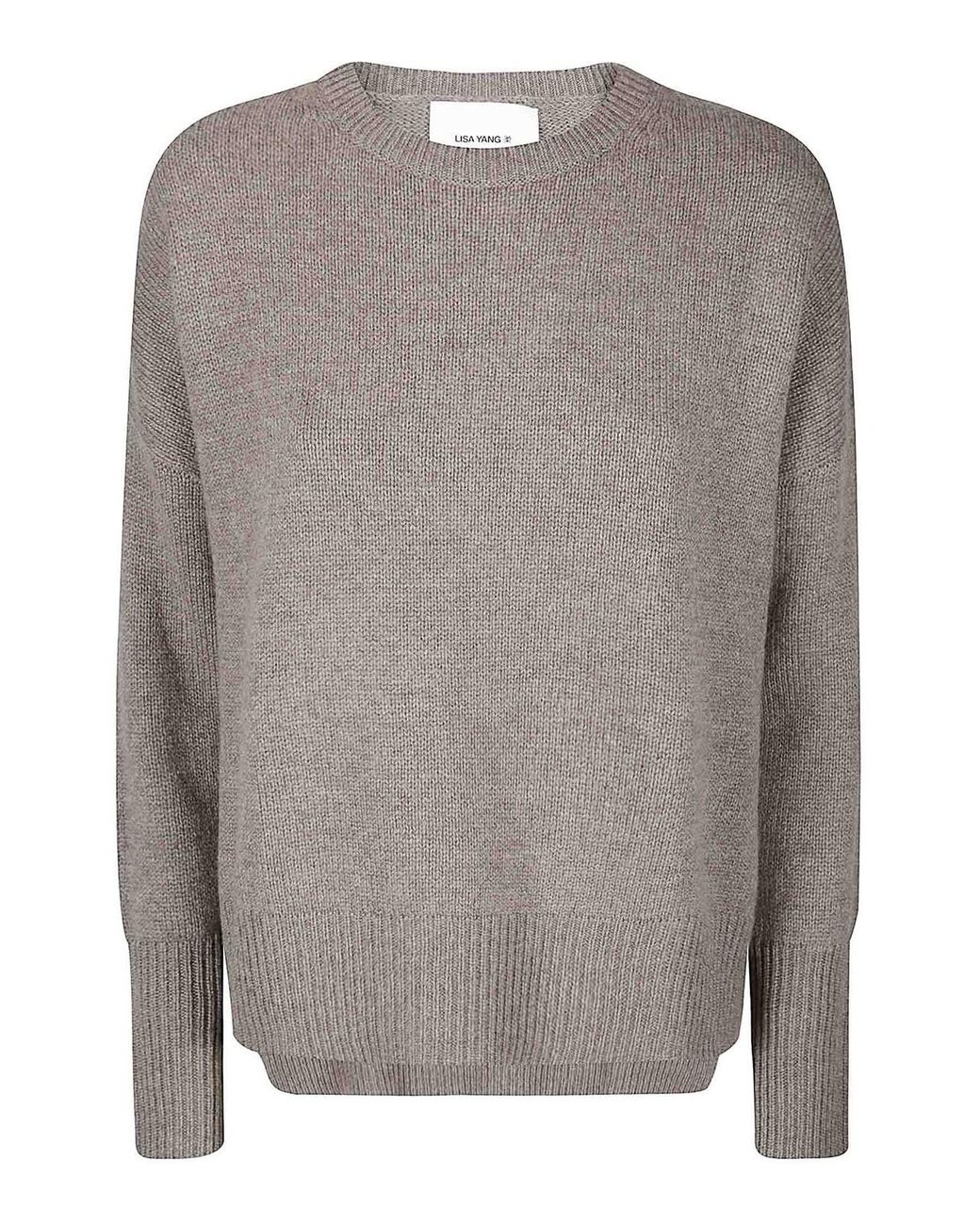 Lisa Yang Gray Mila Sweater