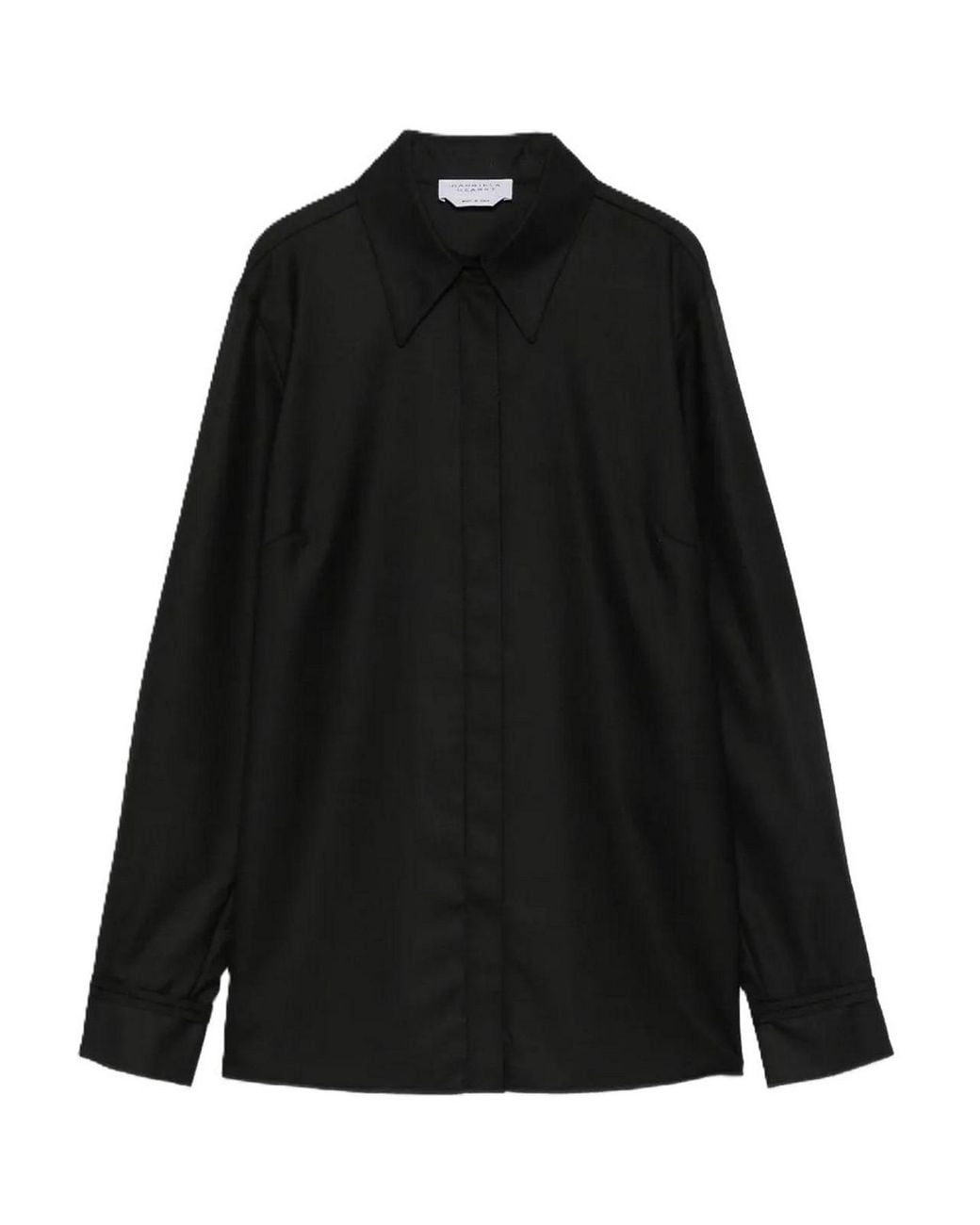 Gabriela Hearst Black Shirt Cruz