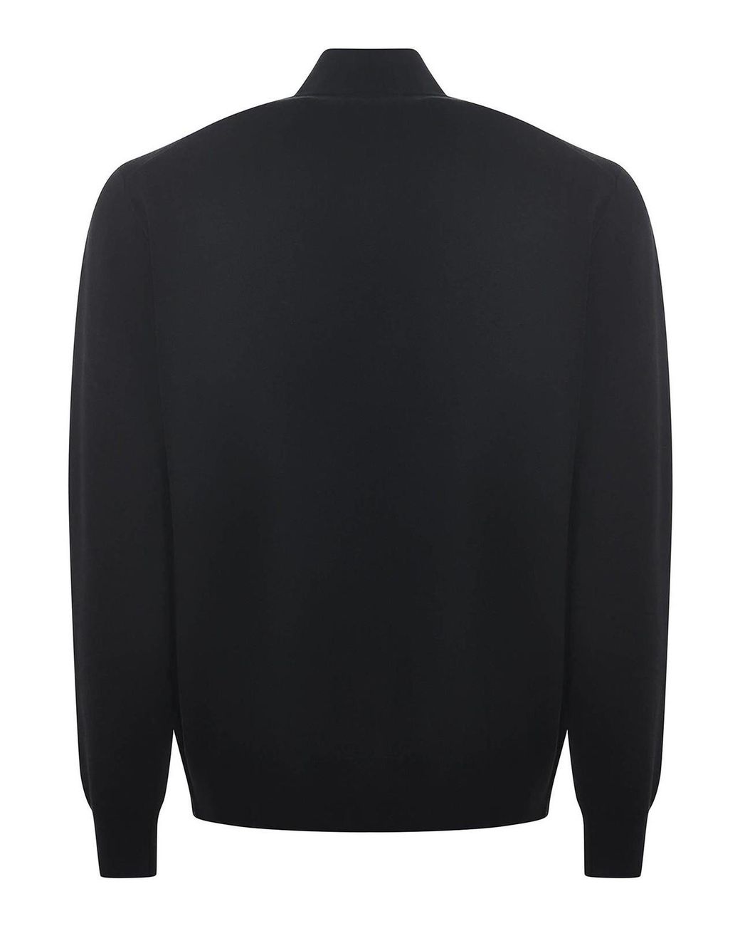 Paolo Pecora Blue Wool And Cotton Blend Cardigan for men