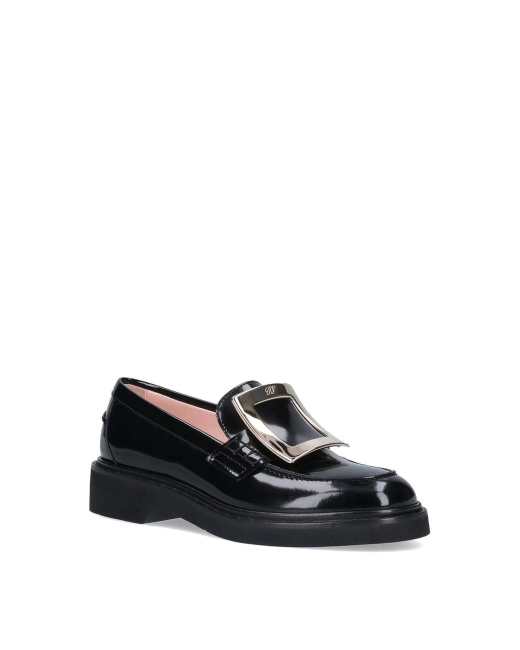 Roger Vivier Black Moccasins