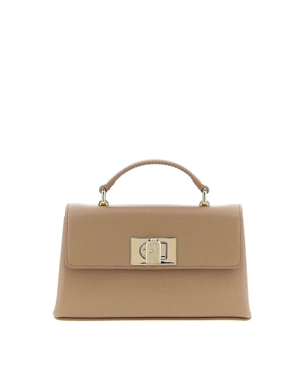 Mini Borsa A Tracolla Del 1927 di Furla in Natural