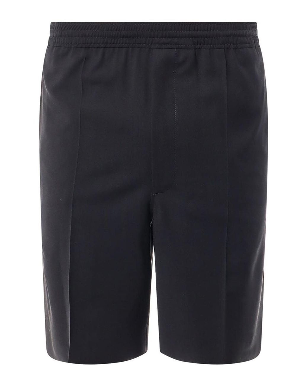 Givenchy Blue Virgin Wool Bermuda Shorts for men
