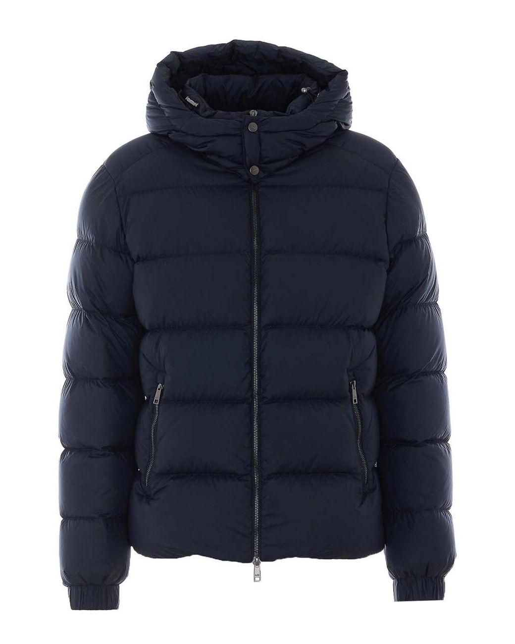 Add Blue Cocoon Down Jacket for men