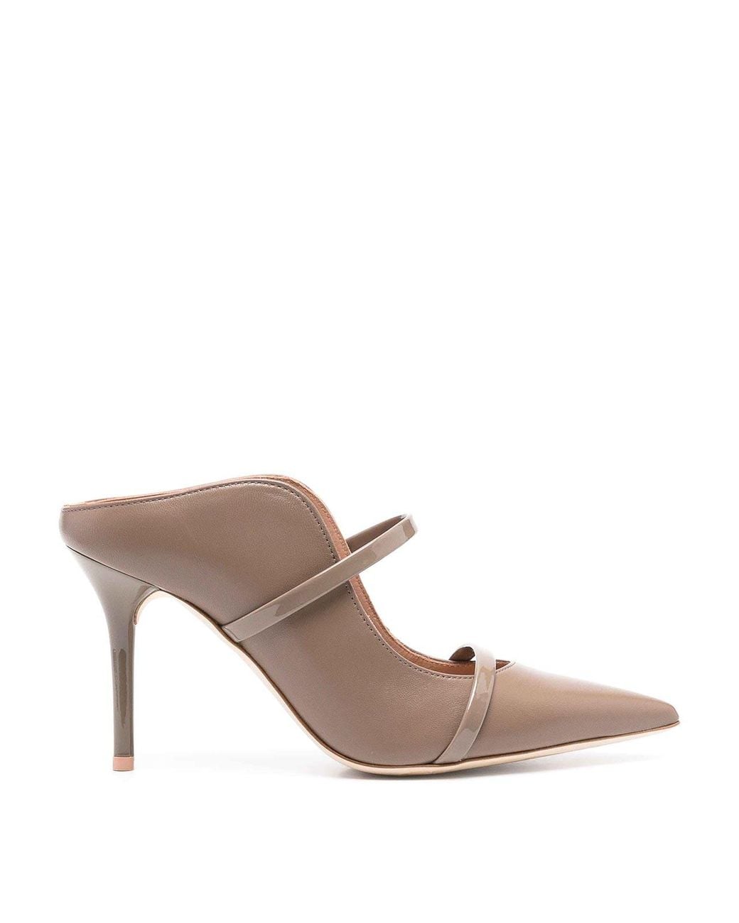 Malone Souliers Gray Sabot Tacco 85