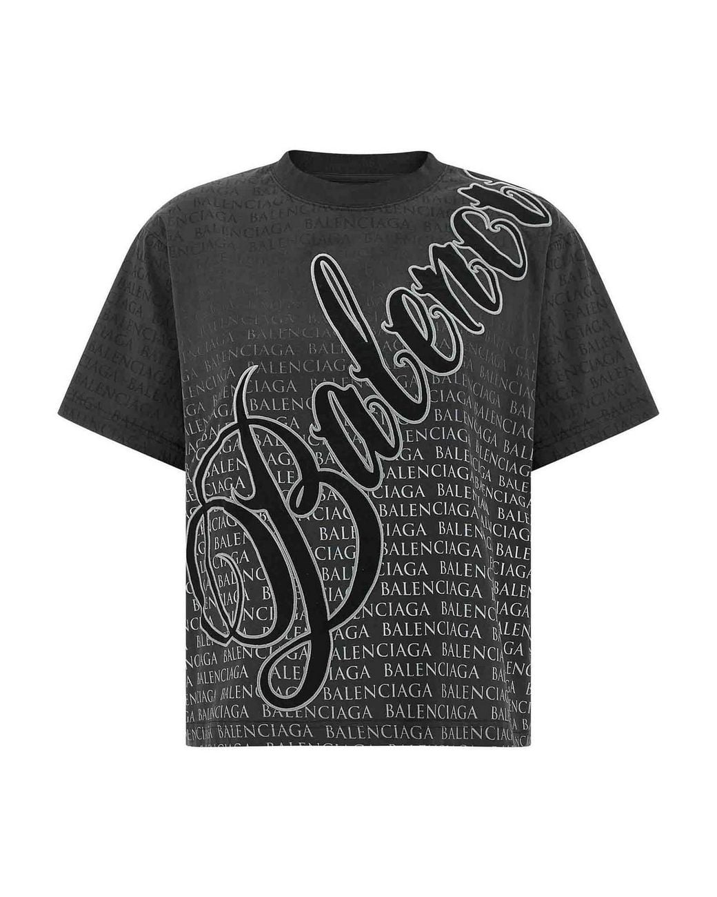 Balenciaga Black T-Shirts