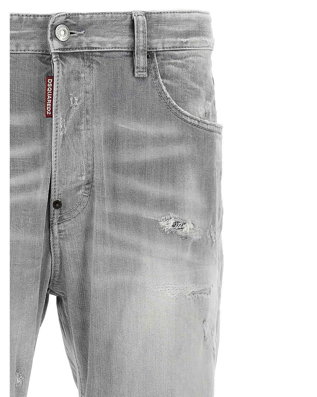 DSquared² Gray 642 Jeans for men