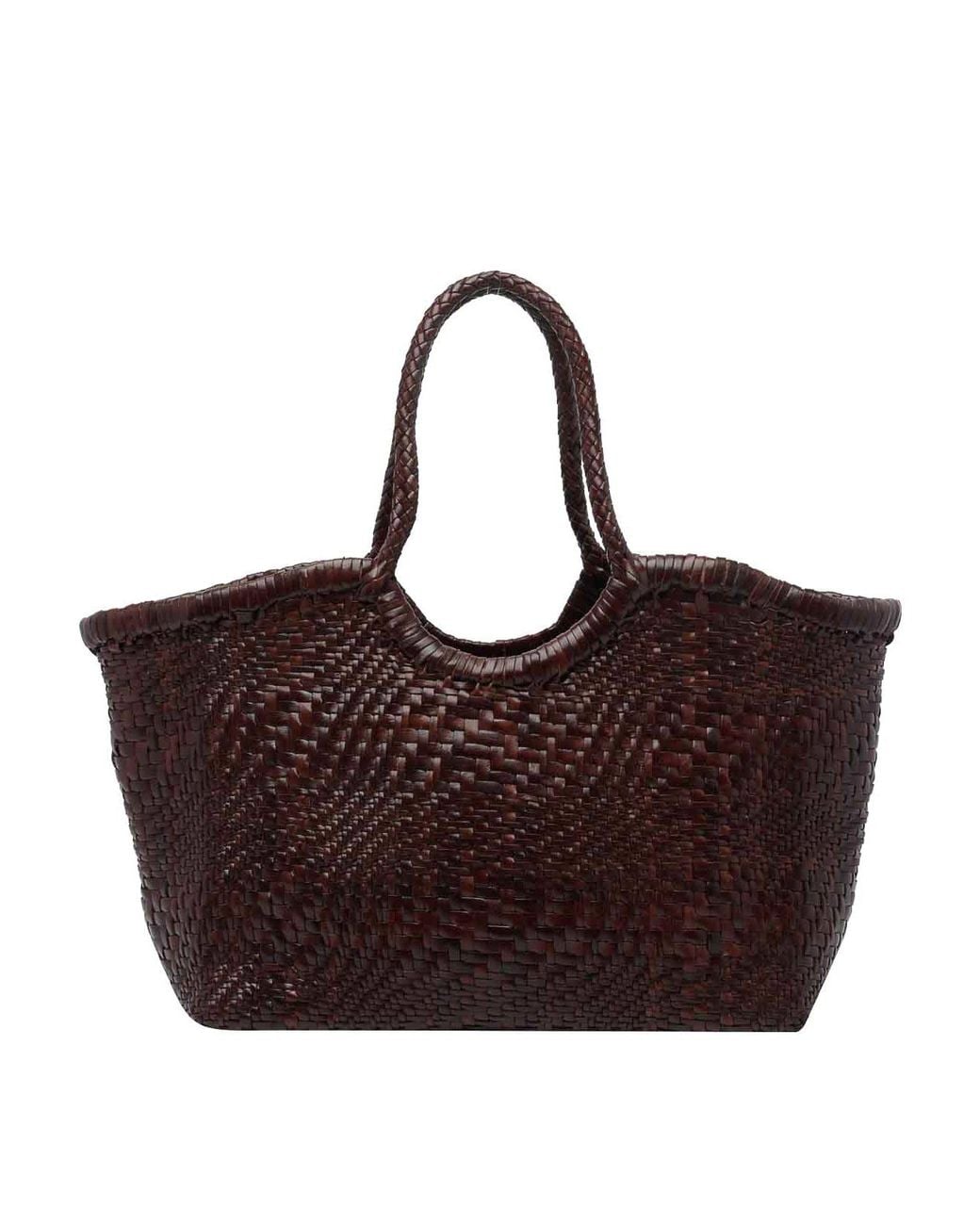 Dragon Diffusion Brown Nantucket Optical Shoulder Bag