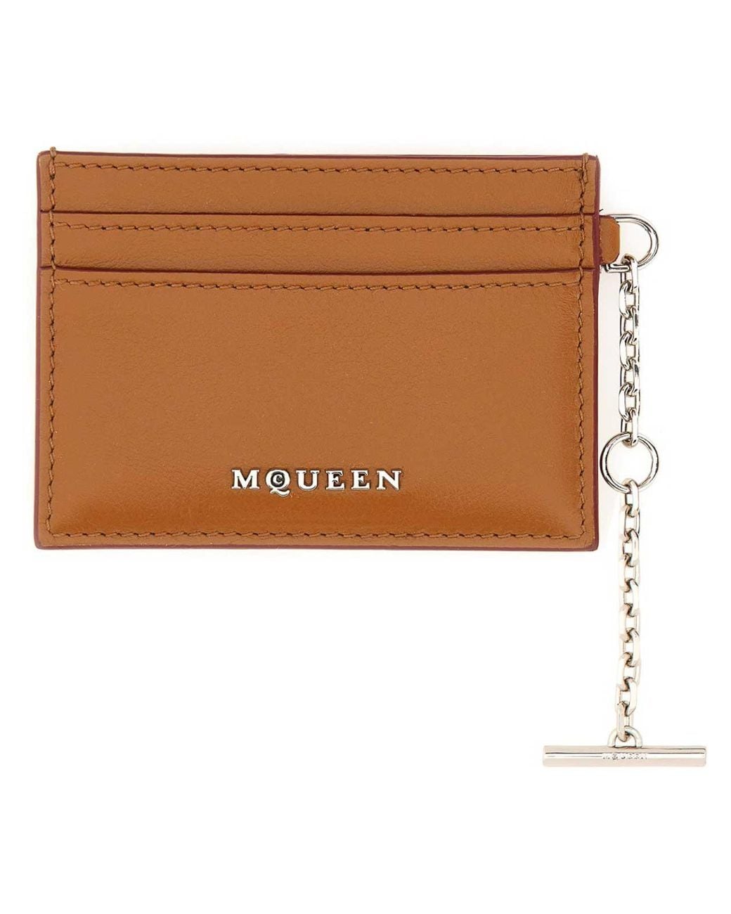 McQueen White Wallets & Purses