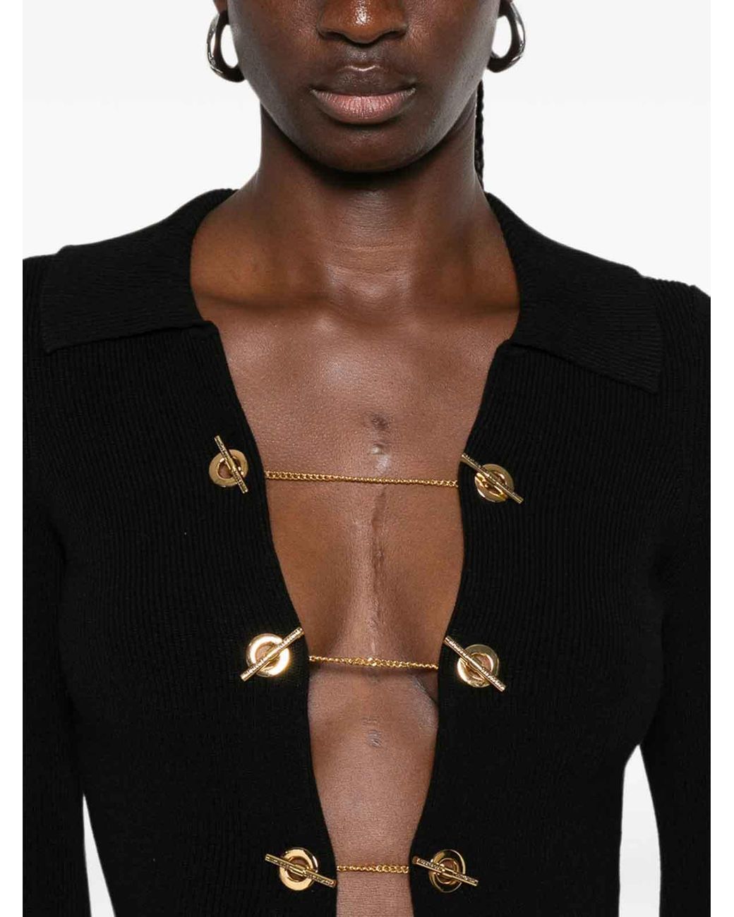 Elisabetta Franchi Black Dress