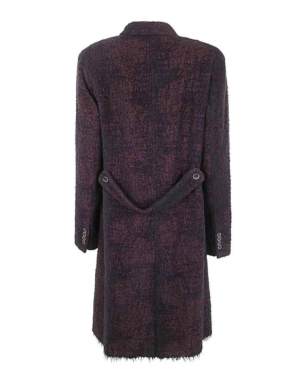 Uma Wang Blue Riccardo Coat for men