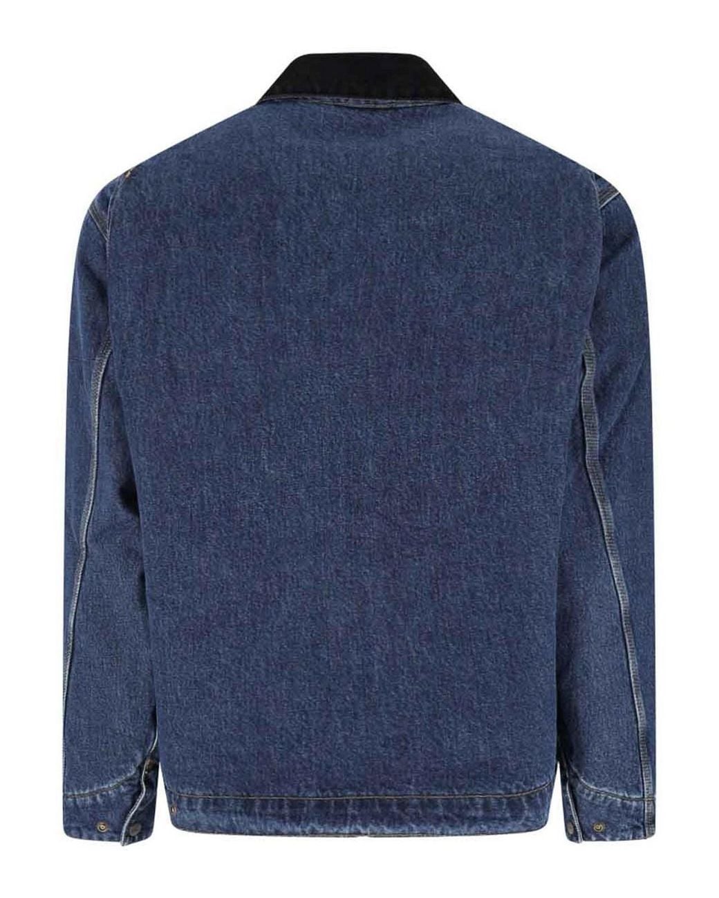 Carhartt Blue Og Detroit Jacket for men