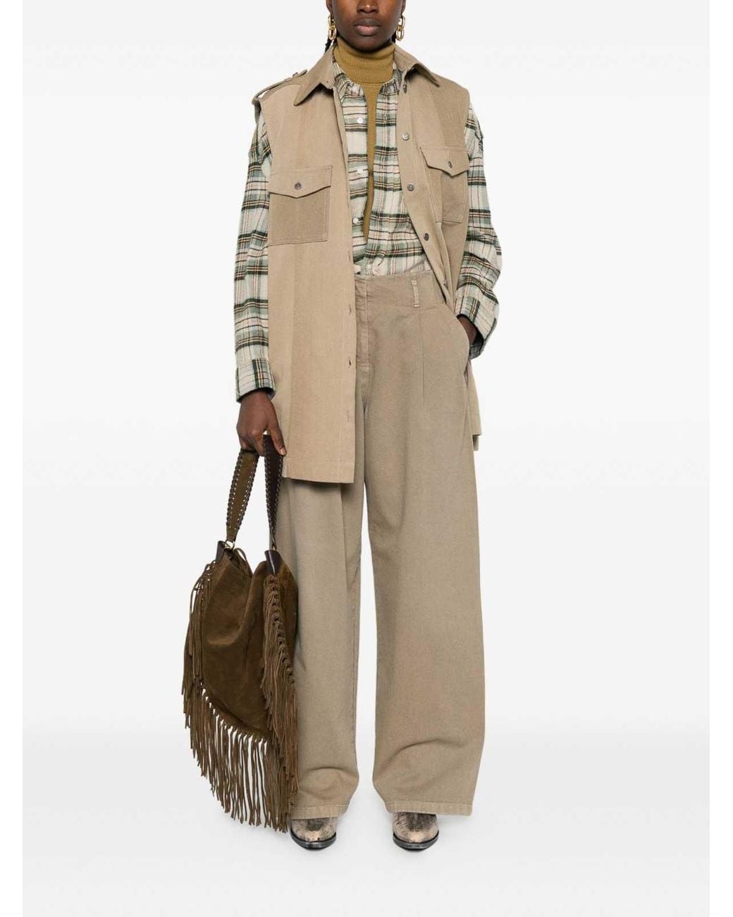 Golden Goose Deluxe Brand Natural Vest