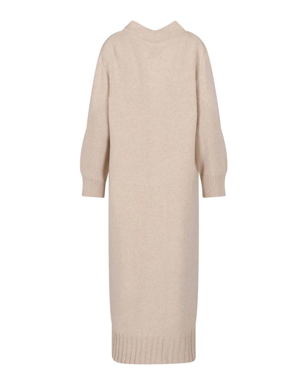Malo Natural Maxi Cashmere Cardigan