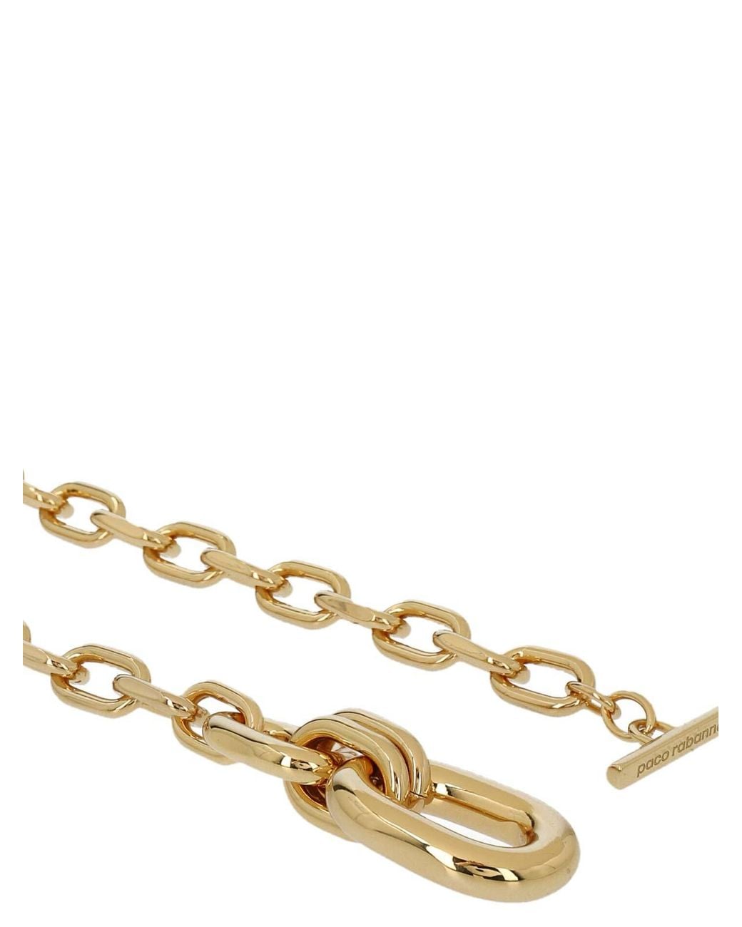 Rabanne White Xl Link Necklace